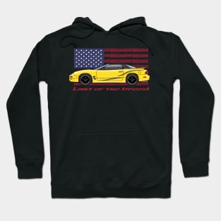 USA - Last of the breed-yellow Hoodie